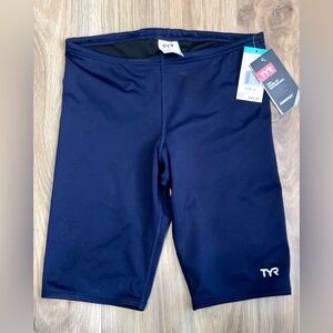 TYR SOLID MALE JAMMER Navy Blue size 30 NWT